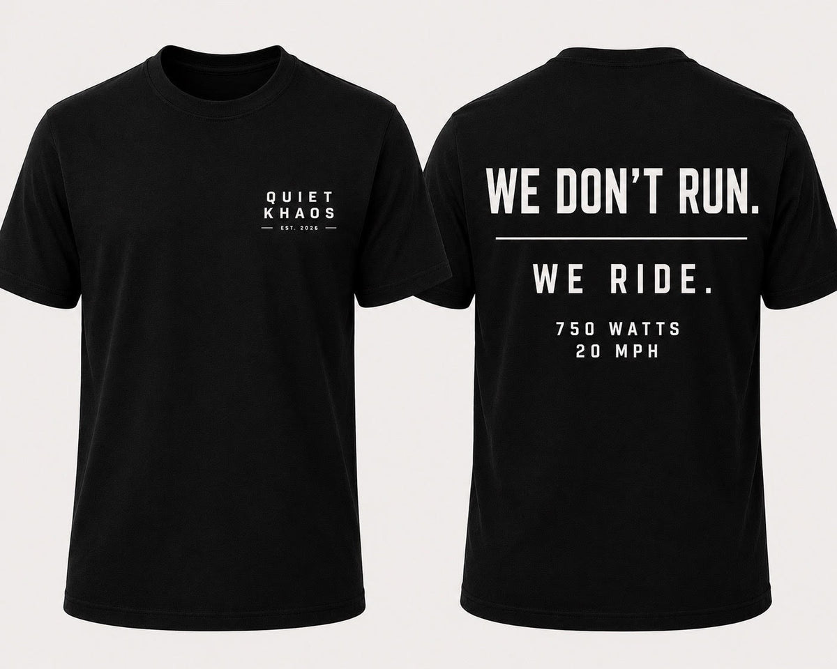 'We Don't Run. We Ride' Tee - Youth